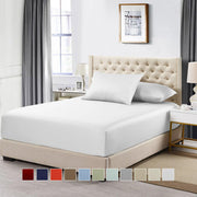 Top Split Flex King Fitted Sheet Only - Solid 608 Thread Count